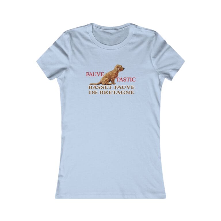 Basset Fauve de Bretagne T-shirt design.